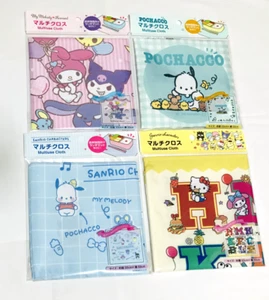 Sanrio Bento Lunch Cloth Set of 4 - Direct from Japan: 13 inch × 13 inch - Picture 1 of 18