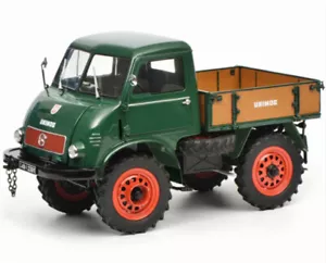 per Schuco PER MERCEDES per Benz per Unimog 401 camion 1:18 camion modello precostruito - Foto 1 di 11
