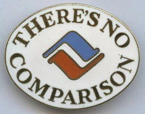 Vail Beaver Creek There's no Comparison Ski Skiing Badge Pin !!! - Picture 1 of 2