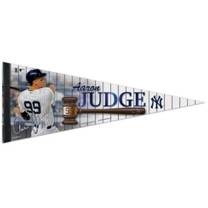 AARON JUDGE #99 NEW YORK YANKEES ROLL UP PREMIUM PENNANT 12"x30" NEW WINCRAFT 👀 - Picture 1 of 1