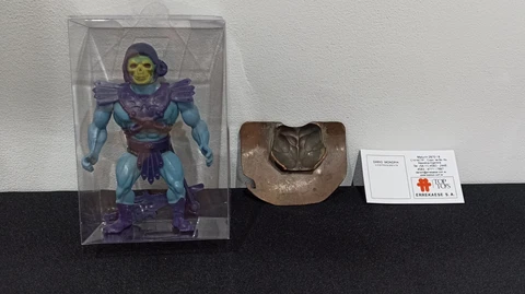 MOTU SKELETOR Assembly cradle torso Top Toys Factory used in the 80s ARGENTINA Cover