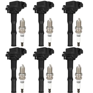 Paquete de 6 bobinas de encendido y bujías para Toyota Camry 3,0 L V6 1994-1995 - Imagen 1 de 12