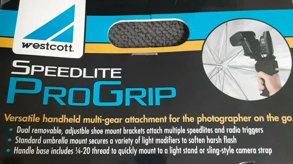 Montaje Westcott ProGrip Speedlite Foto 1 de 4