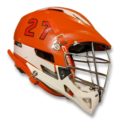 Oregon State Beavers 2010 #27 Cascade Pro 7 Player Issued Game Lacrosse Helmet Cover