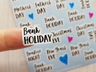 26 Annual Holiday Planner Stickers Yearly Scrapbooking Diary Calender Stickers