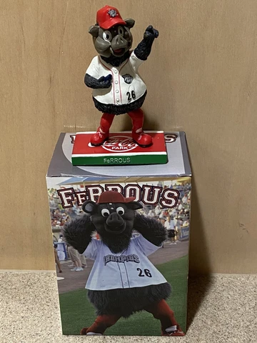 Lehigh Valley Iron Pigs Phillies 5.5" Ferrous Bobblehead SGA - New in Box Cover