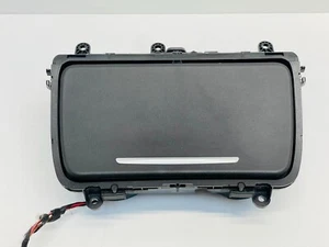 BMW F10 F11 LCI 5er 2014-2016 Getränkehalter Schwarz Leder 9283611 #077 - Bild 1 von 6