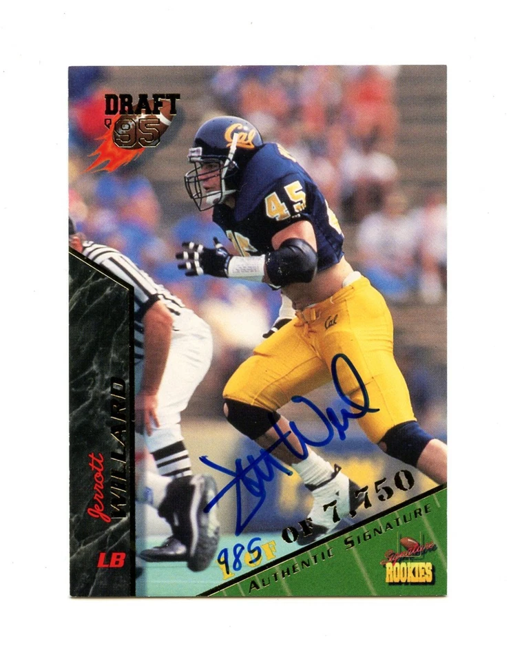 1995 Signature Rookies #74 ~ Jerrott Willard ~ California Golden Bears ~ NM/MT - Image 1 of 1