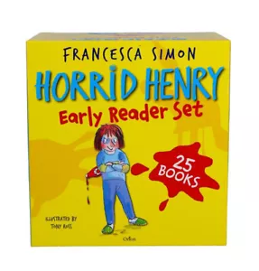 Horrid Henry Early Readers 25 Books Box Set By Francesca Simon- Ages 7-9 - PB - Picture 1 of 5
