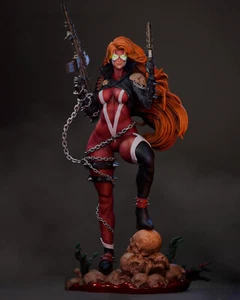 Painted She-Spawn Jessica Priest Statue 1/4 Figure - Picture 1 of 2