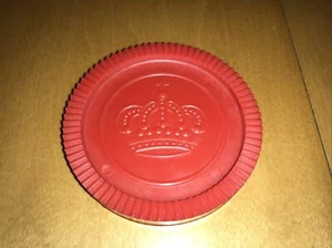 1 roter großer Jumbo 3" Teppich Dame Spiel Ersatz Stück - Bild 1 von 2