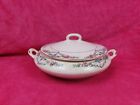 Vintage Antique Roses Pattern Covered Dish Tureen Tst Iona China Taylor Smith T