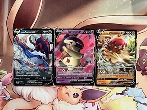 Pokemon TCG SWSH 237-239 Hisuian Typhlosion, Decidueye, Samurott Set Near Mint - Picture 1 of 7