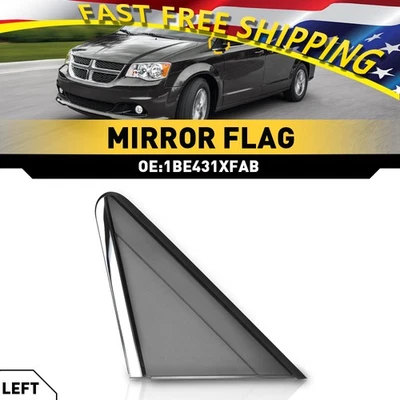 Guardabarros delantero ABS triángulo izquierdo moldura/espejo para mini furgoneta de carga Ram C/V 2014-2015 Foto 1 de 4