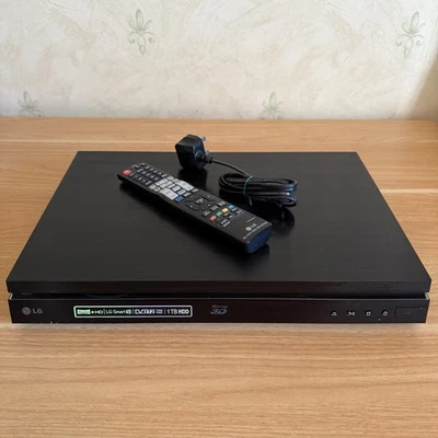 LG HR929M 1TB Twin Tuner Recorder Blu-ray Player “Copy From USB To HDD” & Remote - Image 1 of 4