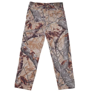 Wrangler Woodland Camo Jeans Mens Size 32x34 Double Knee Fusion 3D Hunting Pants - Picture 1 of 10
