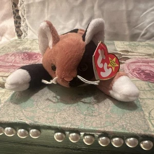 TY Beanie Baby CHIP the Calico Cat - Picture 1 of 12
