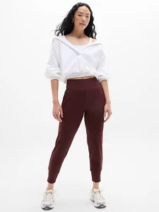 ATHLETA Venice Jogger High Rise Pant | Garnet XS Petite  #597888 NEW - Picture 1 of 3