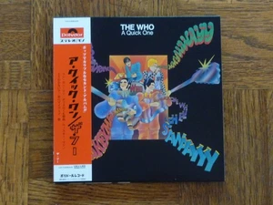 The Who: "A Quick One" Japón Mini-LP 2 SHM CD (NM) UICY-94804 [keith moon Q - Imagen 1 de 2