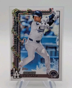 Shohei Ohtani 2025 Topps Holiday Winter Candy Cane Bat Pocket SP #H200 - 523 - Picture 1 of 2