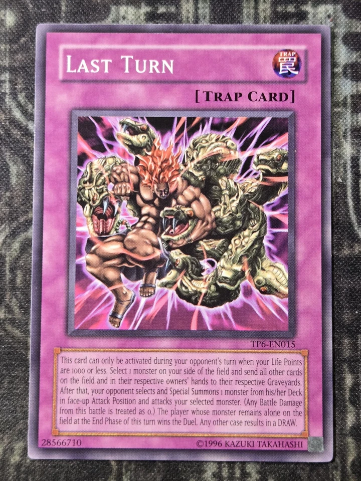 LAST TURN - Tournament Pack 6 Common NM Near Mint TP6-EN015 - Image 1 of 1