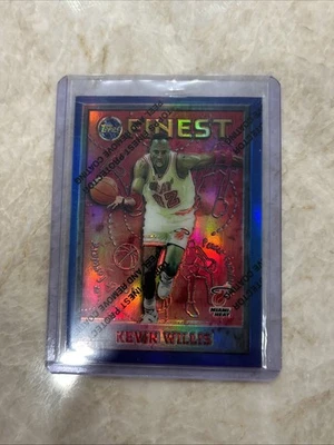 Kevin Willis 1995-96 Topps Finest Refractor con Peel In Tact #44 Heat ESE Foto 1 de 4