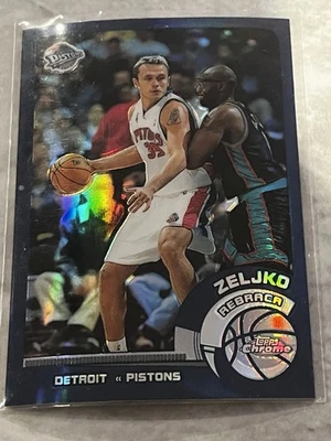 2002-03 Topps Chrome - Zeljko Rebraca #48 Refractor - Image 1 of 2