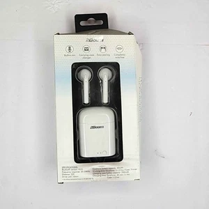 2Boom Auricolari Bluetooth Wireless Bianco 40mAh - Foto 1 di 3
