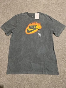 NEW Nike Sportswear Go Like Hell Tee Men's Running T-Shirt Size Large HF6162-071 - Picture 1 of 5