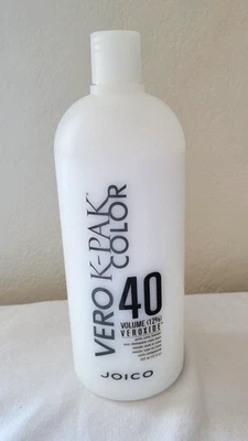 Desarrollador de veróxido Joico Vero K-PAK Color 40 volumen (12%) 32 oz Foto 1 de 4
