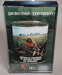 John Hanlon - Garden Fresh Original 1974 Family Label NZ Folk Rock Cassette Tape - Picture 1 of 5