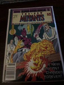 New Mutants Annual #4 The Evolutionary War (1988) VF Marvel Comics - Picture 1 of 6