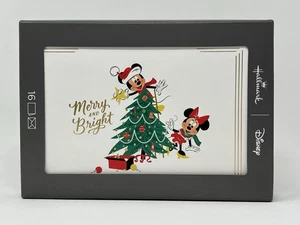 Disney Mickey & Minnie Mouse Merry and Bright Hallmark Box Weihnachtskarten - Bild 1 von 4