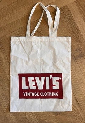 Levi’s Vintage Clothing LVC TOTE BAG WHITE COTTON - Image 1 of 4