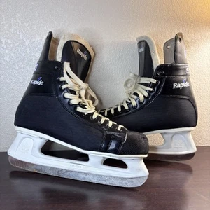 CCM Rapide 101 Ice Hockey Skates Men’s Black Size 12 - SL-1000 - Picture 1 of 18