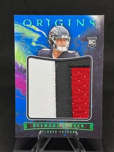 Camisetas Jumbo Desmond Ridder 2022 Origins Rookie Azul/25 #JUM-DRI Falcons - Imagen 1 de 2