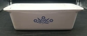 Corning Ware P-315-B Blaue Kornblume 2 Quart Brot Fleisch Laib Pfanne 9x5x3 USA Vintage - Bild 1 von 5