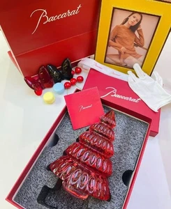 Baccarat Árbol de Navidad Cristal 2023 Edición Limitada con Caja de JP - Imagen 1 de 8