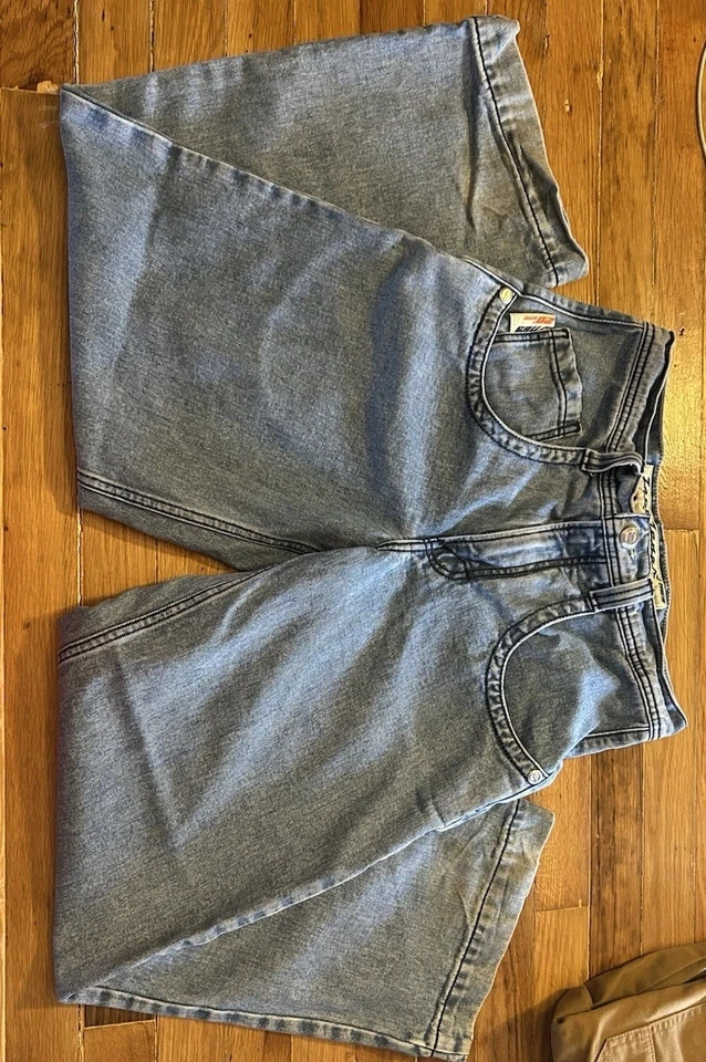 Jnco Women’s 1169 LOW DOWN DECK JEANS Antique | 20" Opening - Image 1 of 4