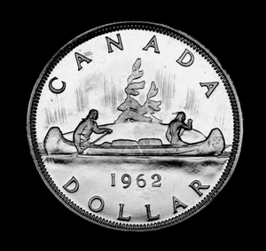 Moneda de plata 1962 $1 prueba como UNC MS en papel volteado - impecable - Imagen 1 de 2