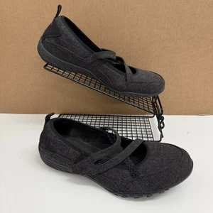 Skechers Breathe Easy Womens Shoes Grey UK 8 - Picture 1 of 14
