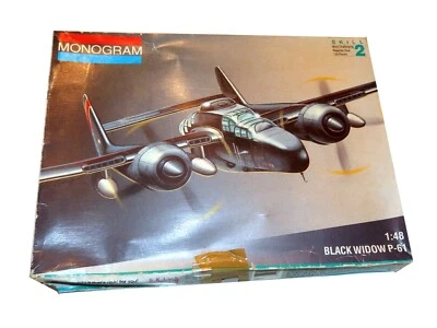1:48 Black Widow P-61 - Light bomber plane - Imagem 1 de 3