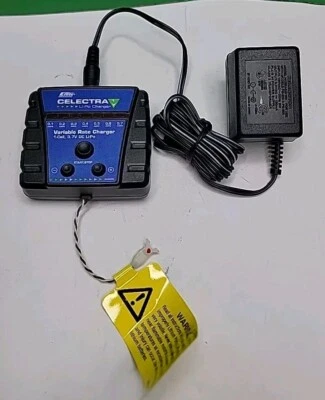 E-Flite Celectra Li-Po Charger Variable Rate Charger 1 Cell 3.7V DC. - Image 1 of 4