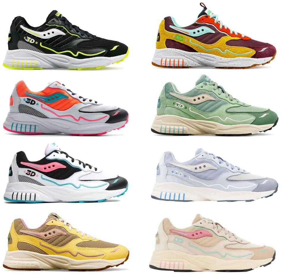 Scarpe Saucony 3D Grid Hurricane Uomo e Unisex - Immagine 1 di 1