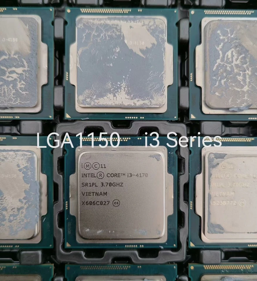 intel i3-4370 4360T 4350T 4170T 4160T 4150T 4130T 4130TE 4370T LGA 1150 CPU - Image 1 of 1