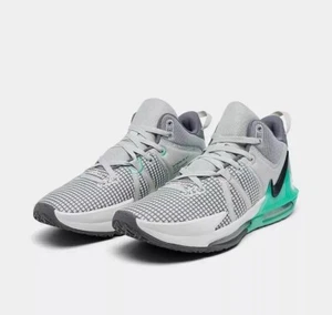 Zapatos de baloncesto Nike LeBron Witness 7 VII para hombre DM1123 006 peltre ¡Como nuevos! - Imagen 1 de 6