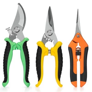 3 Pcs Pruning Shears,Garden Shears,Pruning Shears for Gardening ,Garden Scissors - Picture 1 of 7