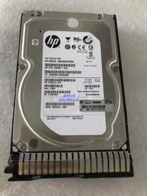 HP 4TB SAS SC HDD 7.2K 6GB 3.5" 695842-001 695510-B21 695507-008 W/ Caddy tray - Image 1 of 3