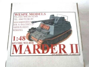 MARDER II - Wespe Models 1:48 SCALE - resin kit 48107 - Picture 1 of 1