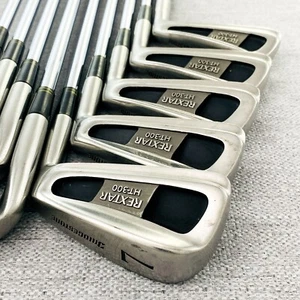 Bridgestone REXTAR HT-300 Iron Set (3-P+S) Regular Steel - Good Condition # T961 - Picture 1 of 12